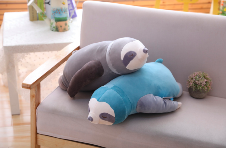 Luiaard Knuffel Met Extra Zacht Design Voor Knuffelen, Spelen En Decoreren