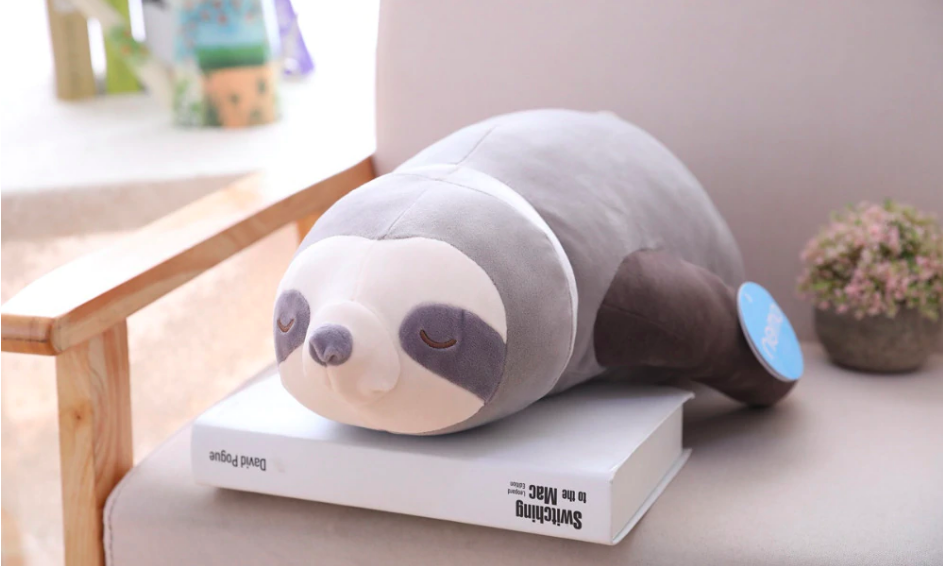Luiaard Knuffel Met Extra Zacht Design Voor Knuffelen, Spelen En Decoreren
