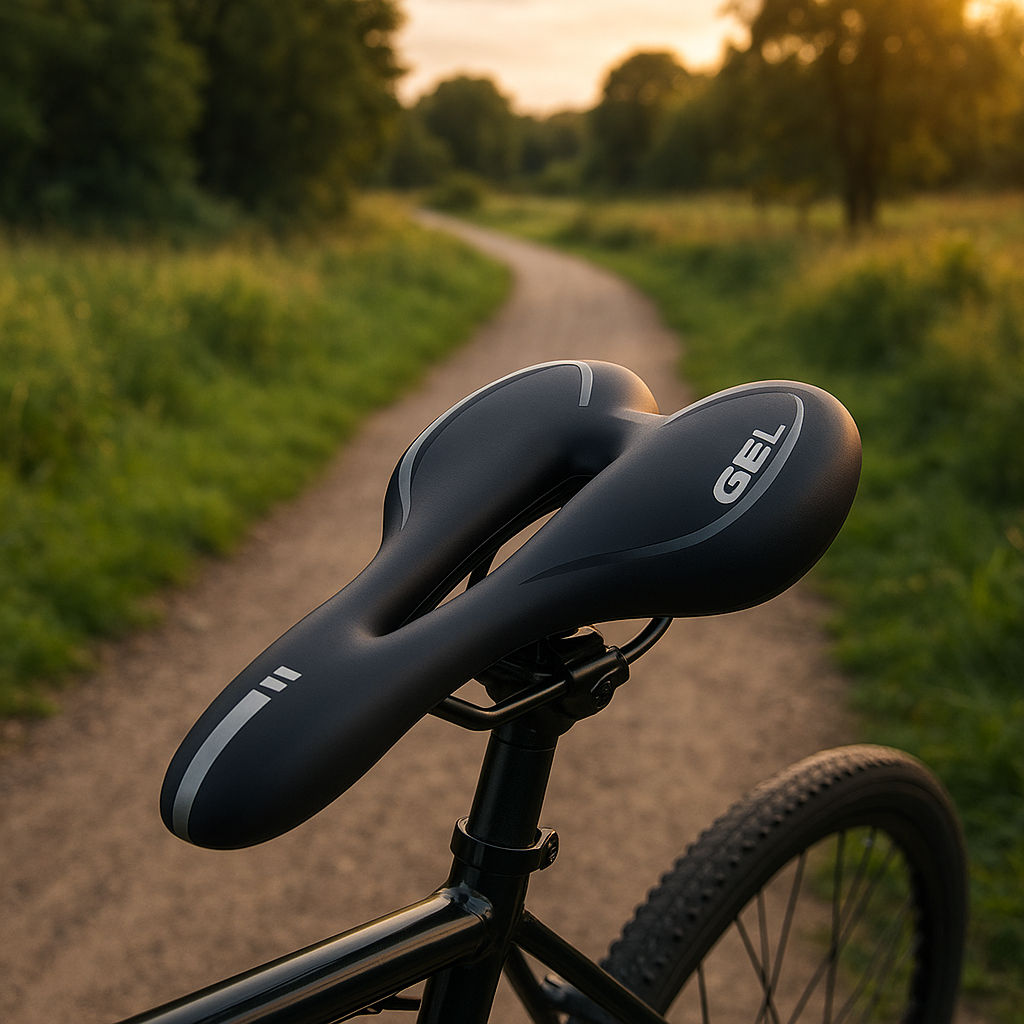 Unisex Ergonomisch Fietszadel met Gelvulling voor Comfortabele Fietstochten