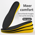 Verhogende Inlegzolen met Flexibele Zool voor Gesloten Schoenen