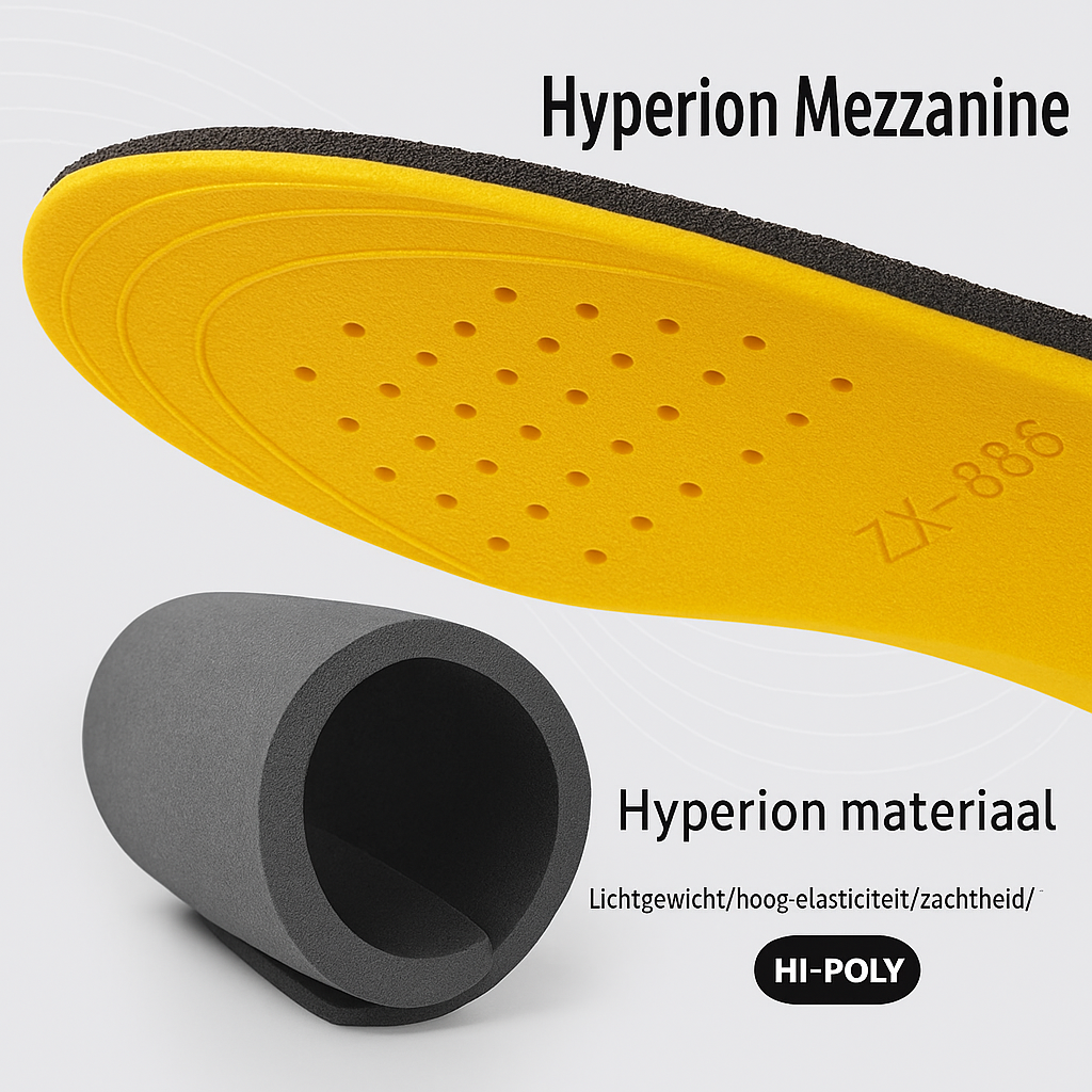 Verhogende Inlegzolen met Flexibele Zool voor Gesloten Schoenen