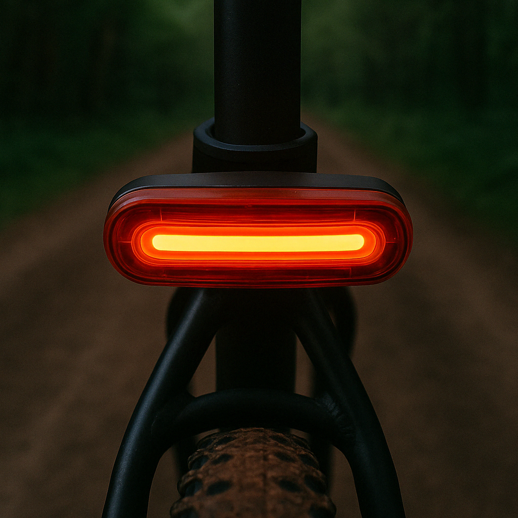 USB Oplaadbaar Fietsachterlicht met COB LED en IPX5 Waterdicht Ontwerp