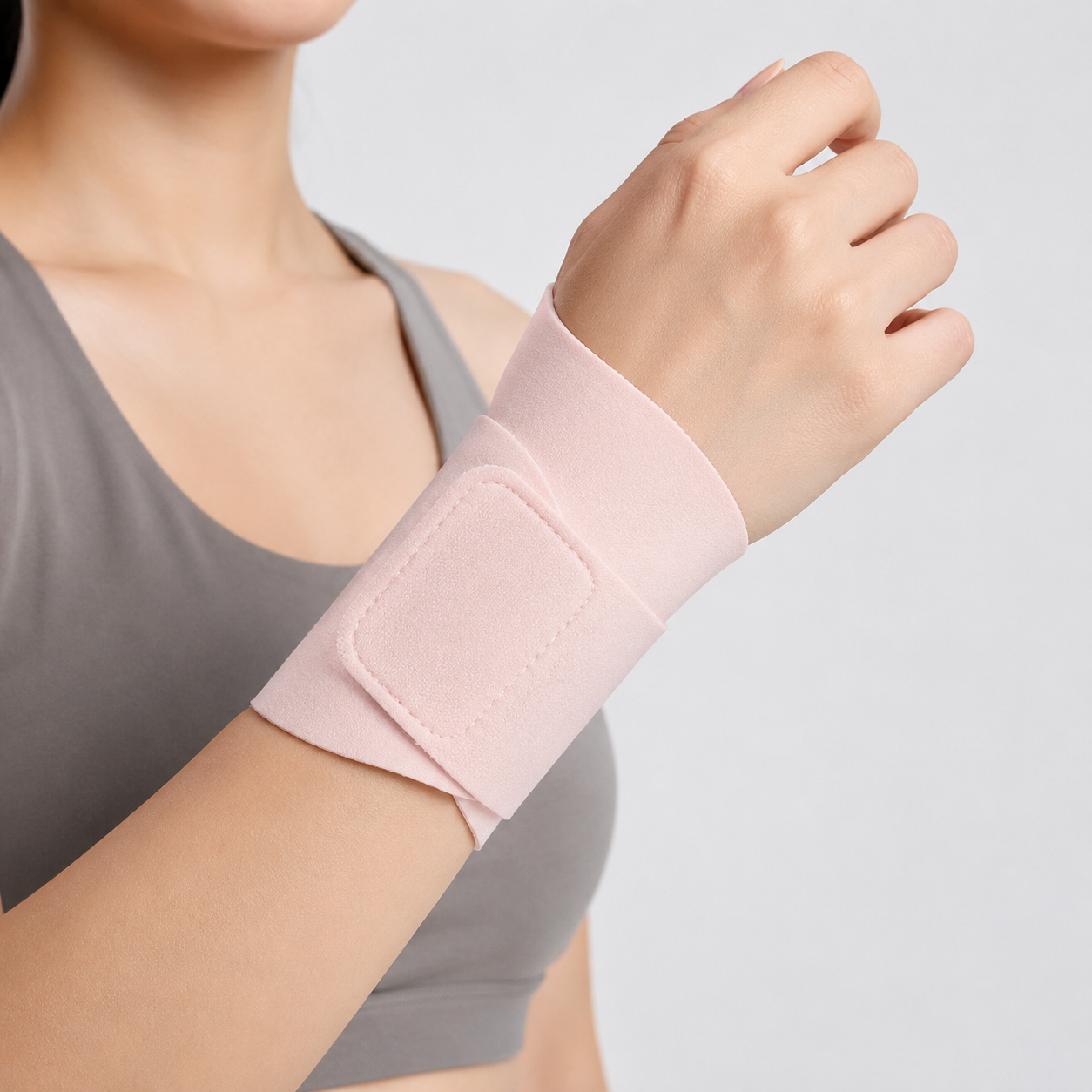 Verstelbare Polsbrace van Nylon met Compressie voor Dagelijkse Ondersteuning