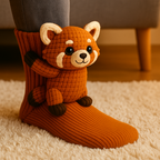 Pluche Wintersokken met Antislip Zool voor Warme en Veilige Dagen Thuis