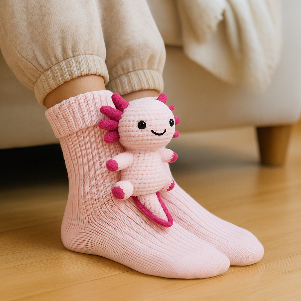 Pluche Wintersokken met Antislip Zool voor Warme en Veilige Dagen Thuis