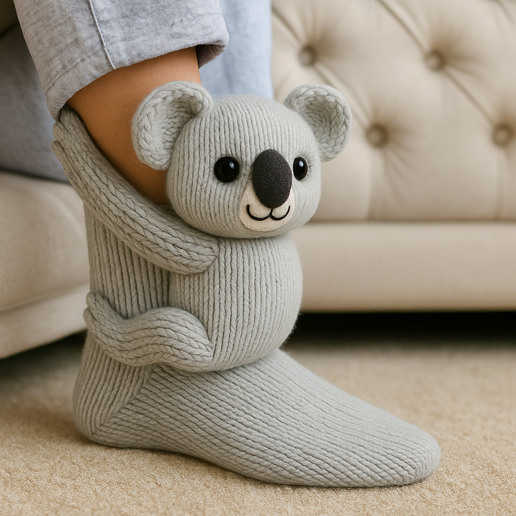 Pluche Wintersokken met Antislip Zool voor Warme en Veilige Dagen Thuis