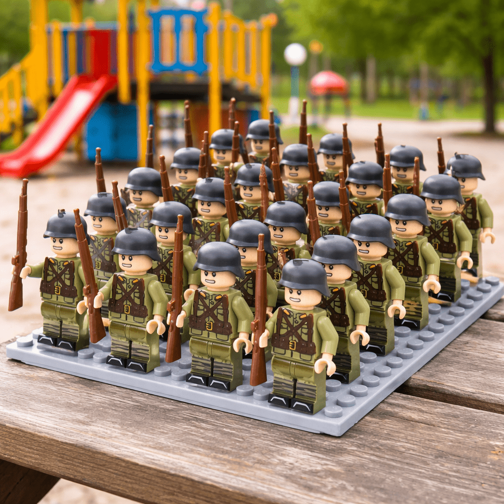 Compact Figuren Bouwset met 21 Onderdelen voor Creatief Spel en Verzameling