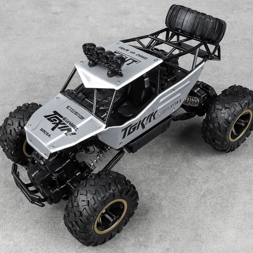 RC Monstertruck met 4x4 Aandrijving en Robuust Ontwerp voor Offroad Avontuur