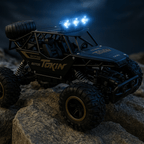 RC Monstertruck met 4x4 Aandrijving en Robuust Ontwerp voor Offroad Avontuur