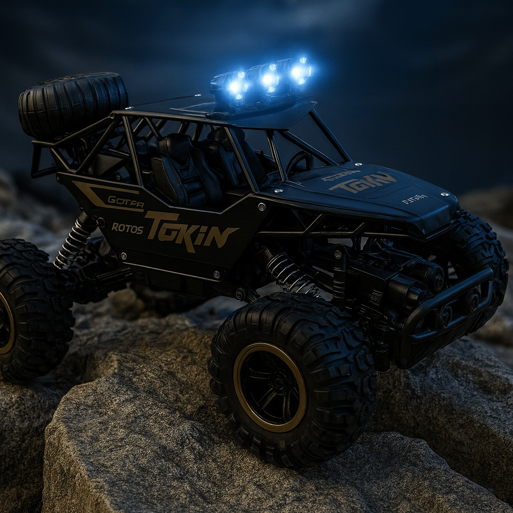RC Monstertruck met 4x4 Aandrijving en Robuust Ontwerp voor Offroad Avontuur