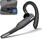 Bluetooth Headset met Draadloze Oorhaak en Ruisonderdrukkende Microfoon