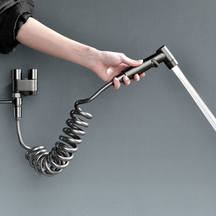Toiletspray Kraan Met Nauwkeurige Waterregeling En Milieuvriendelijke Reiniging
