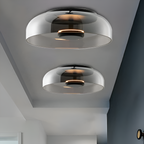 LED Plafondlamp Met Glazen Kap Voor Stijlvolle En Energiezuinige Verlichting