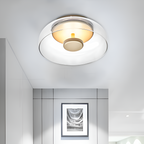 LED Plafondlamp Met Glazen Kap Voor Stijlvolle En Energiezuinige Verlichting