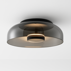 LED Plafondlamp Met Glazen Kap Voor Stijlvolle En Energiezuinige Verlichting