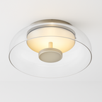LED Plafondlamp Met Glazen Kap Voor Stijlvolle En Energiezuinige Verlichting