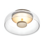 LED Plafondlamp Met Glazen Kap Voor Stijlvolle En Energiezuinige Verlichting
