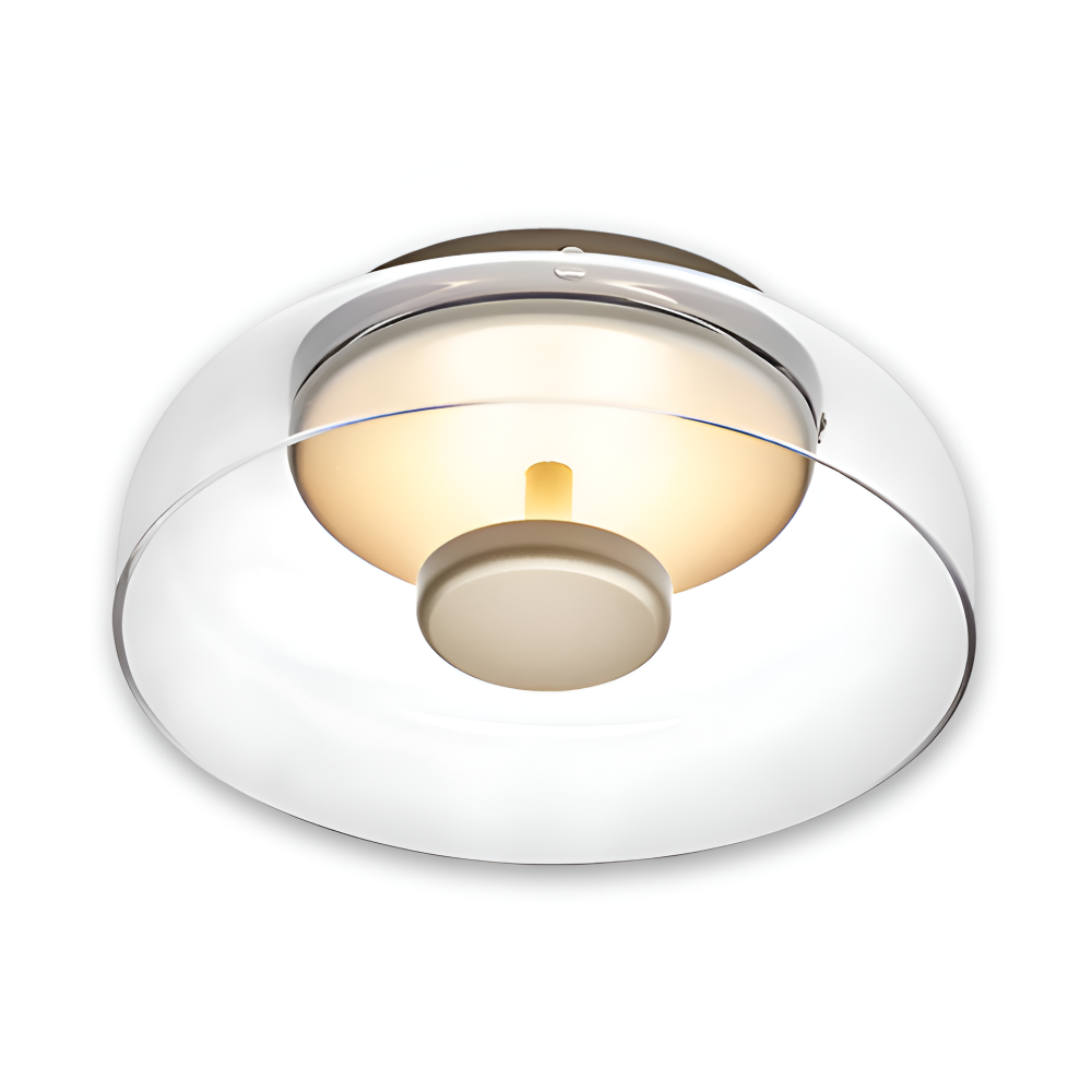 LED Plafondlamp Met Glazen Kap Voor Stijlvolle En Energiezuinige Verlichting