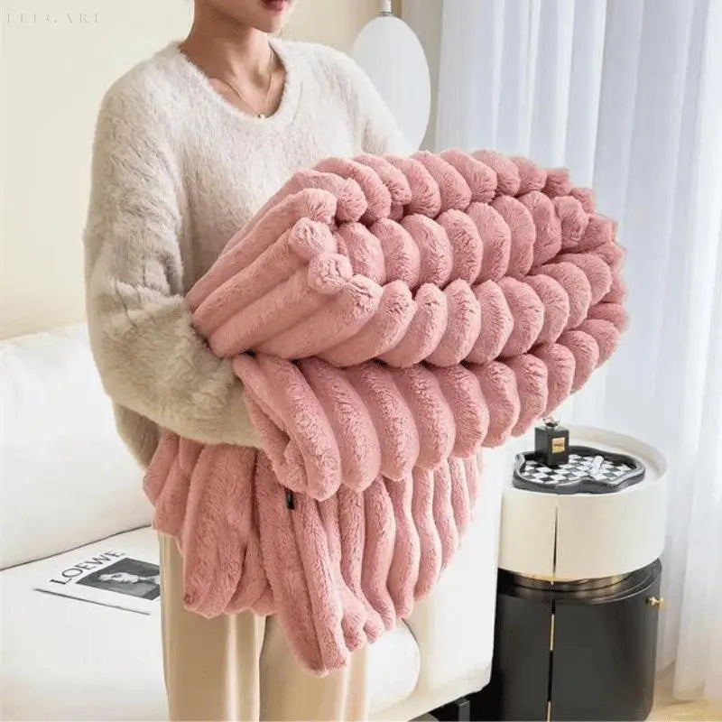 Warm Pluizig Tafelkleed Voor Comfortabele Winteravonden