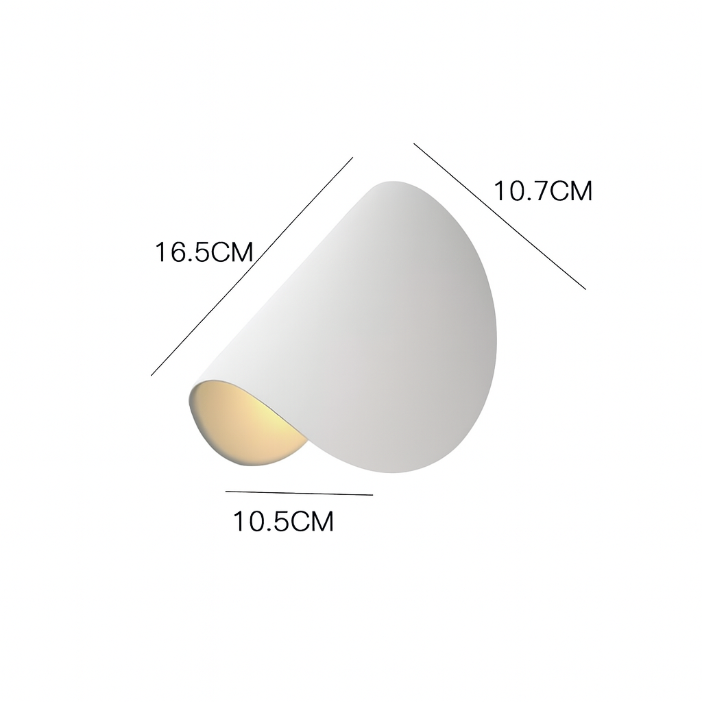 LumenTwist Draaibare en Kantelbare LED Wandlamp voor Flexibele Binnen- en Buitenverlichting