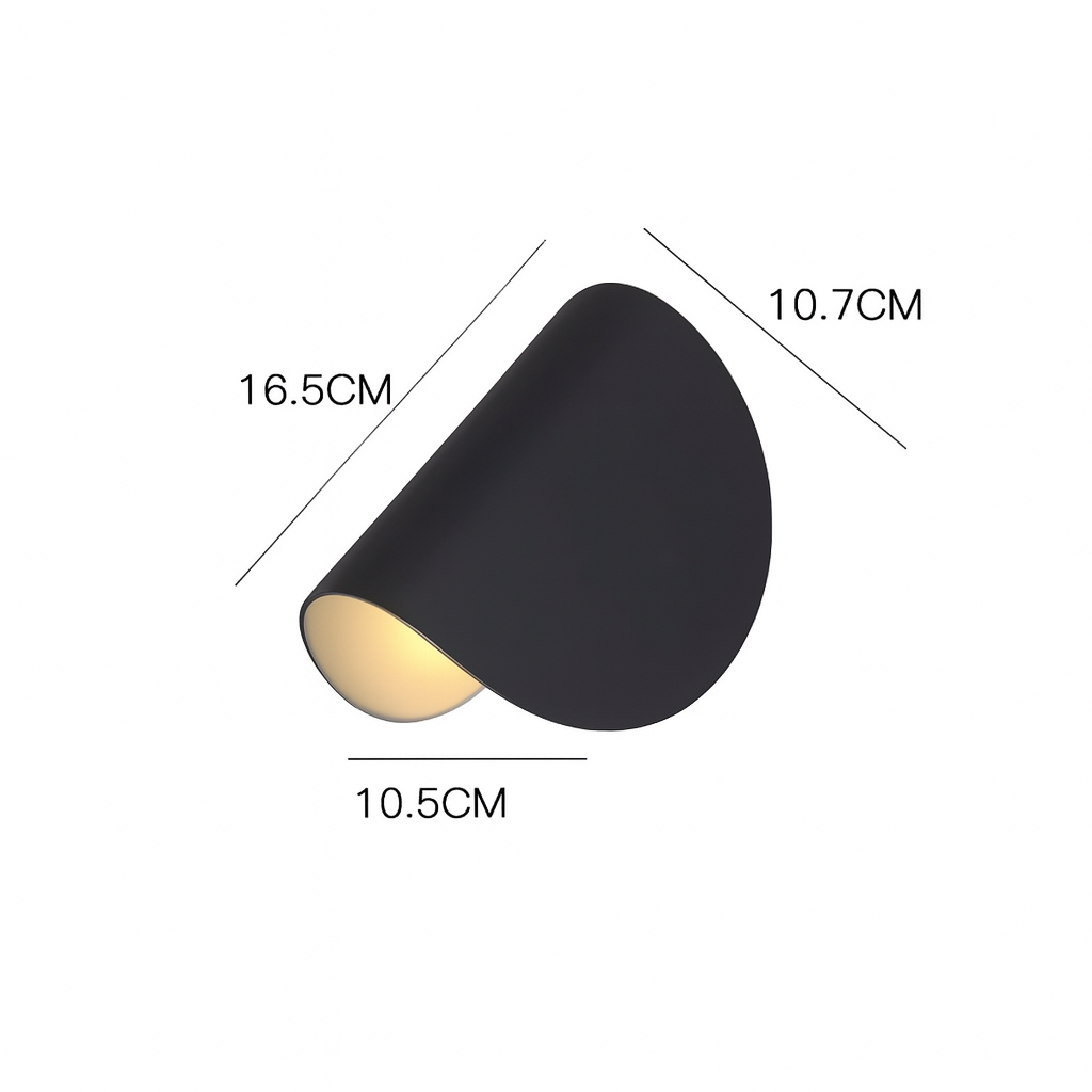 LumenTwist Draaibare en Kantelbare LED Wandlamp voor Flexibele Binnen- en Buitenverlichting