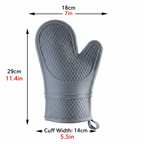 Hittebestendige Ovenhandschoenen Met Silicone Grip En Dagelijkse Keukenbescherming