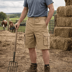 Heren Cargo Shorts Comfortabel en Functioneel voor Elke Dag