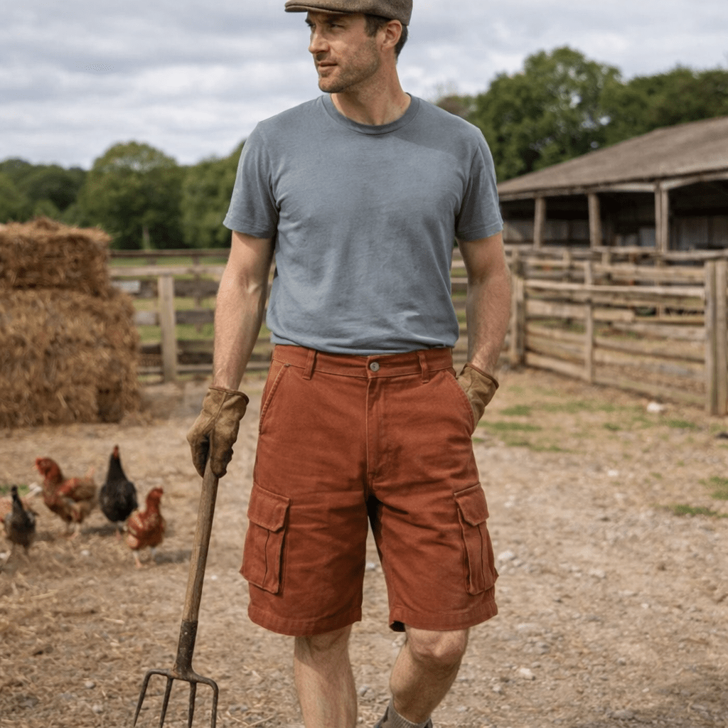 Heren Cargo Shorts Comfortabel en Functioneel voor Elke Dag