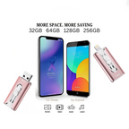 4-in-1 USB-Stick met Lightning USB-C Micro USB en USB-A