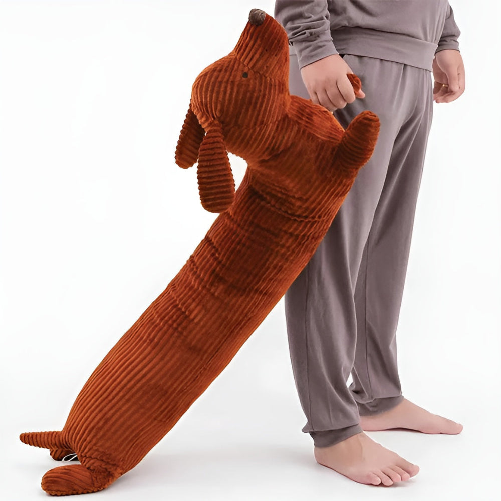 Pluchen Teckel Knuffelkussen Voor Comfort En Gezellige Ontspanning