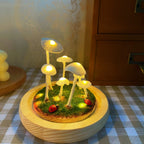 DIY‑Paddenstoellamp met Warm Licht en Creatief Ontwerp