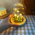 DIY‑Paddenstoellamp met Warm Licht en Creatief Ontwerp