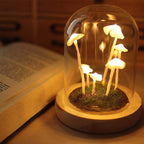 DIY‑Paddenstoellamp met Warm Licht en Creatief Ontwerp