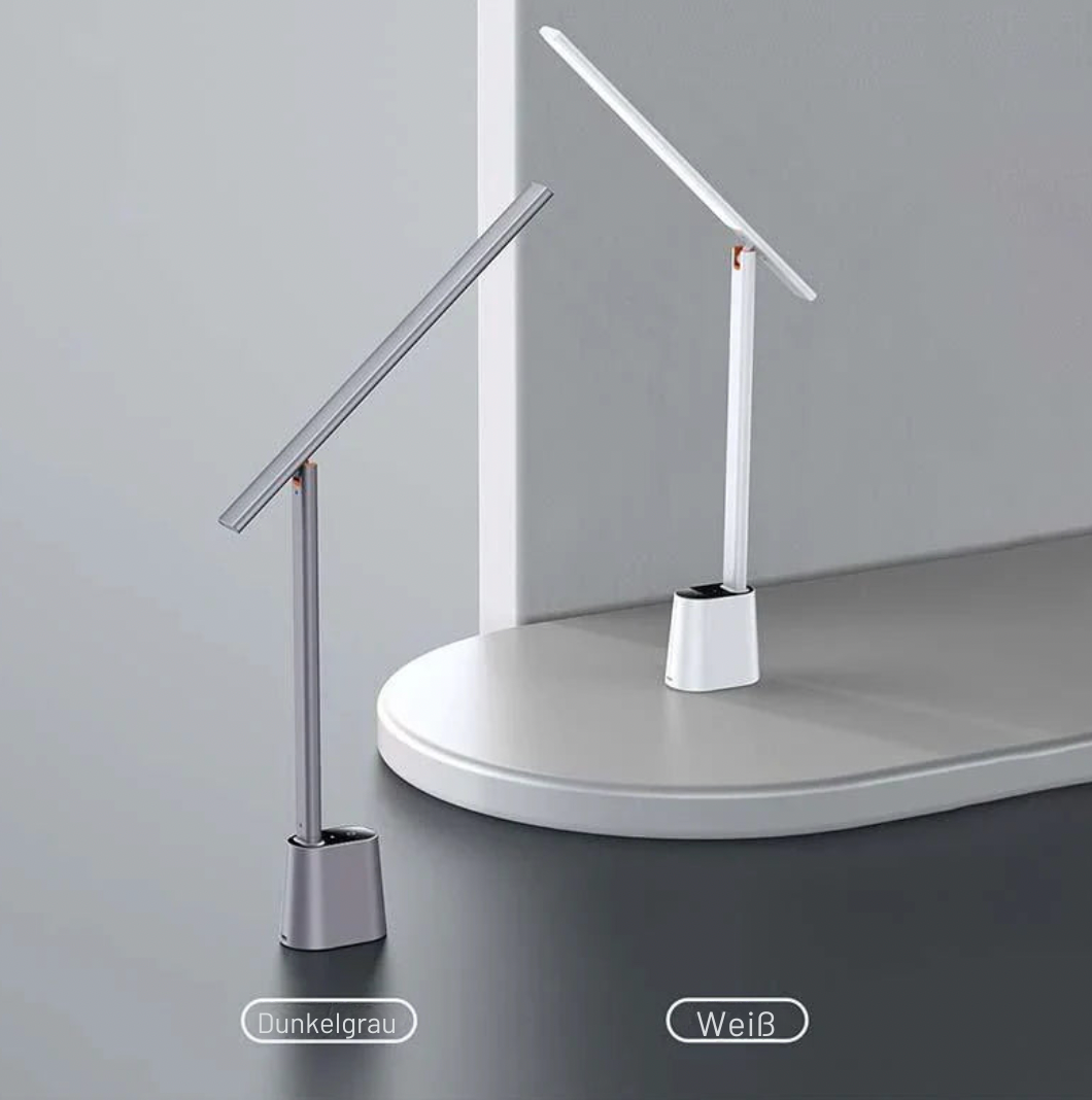 LED Bureaulamp met Draadloze Qi-Oplader