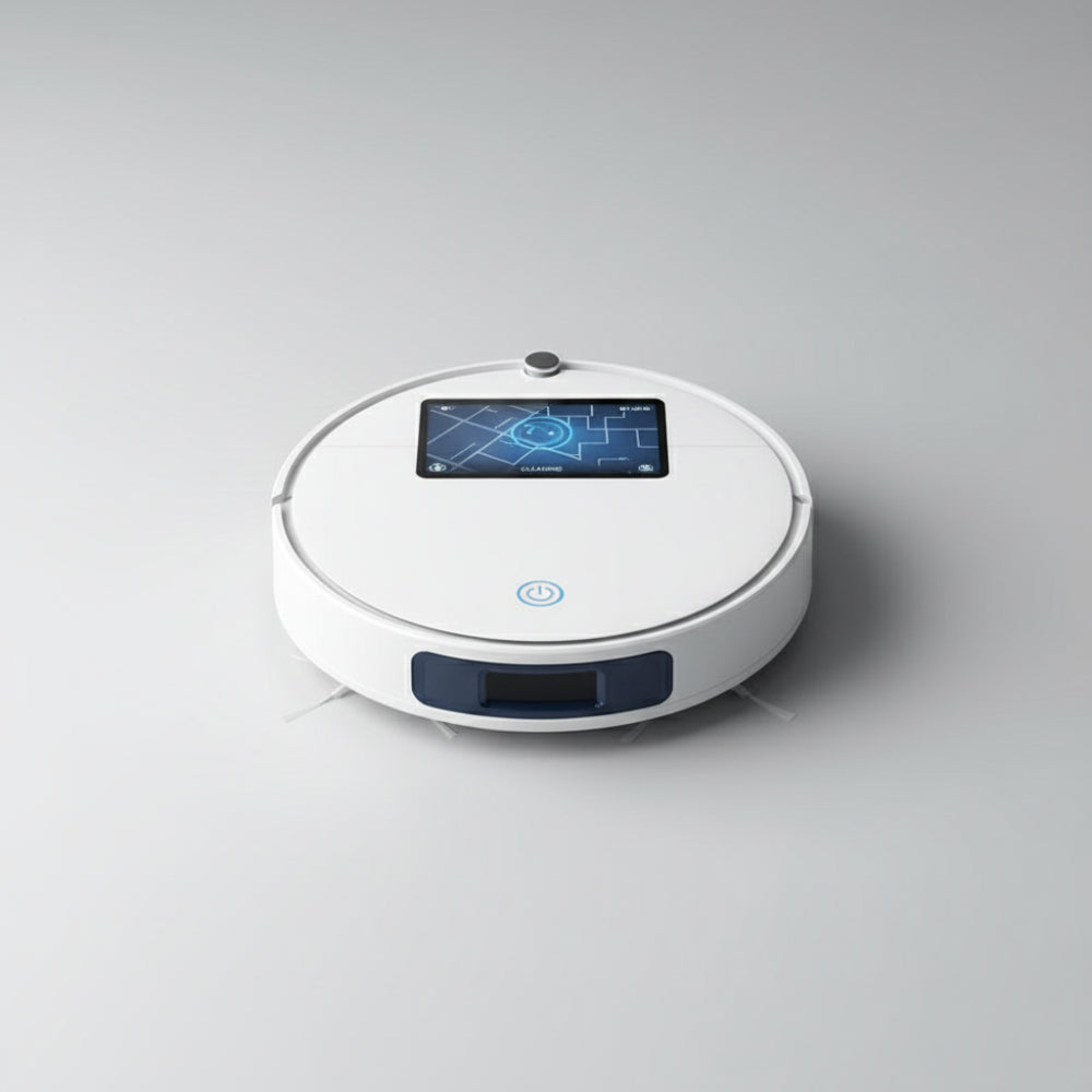 Slimme Robotstofzuiger met Wisfunctie en Automatische Ruimtenavigatie