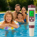 Digitale Watermeter met 7‑in‑1 Analyse voor Zwembad en Spa