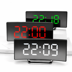 Digitale Wekker met Groot LED Display en Automatische Dimbare Verlichting