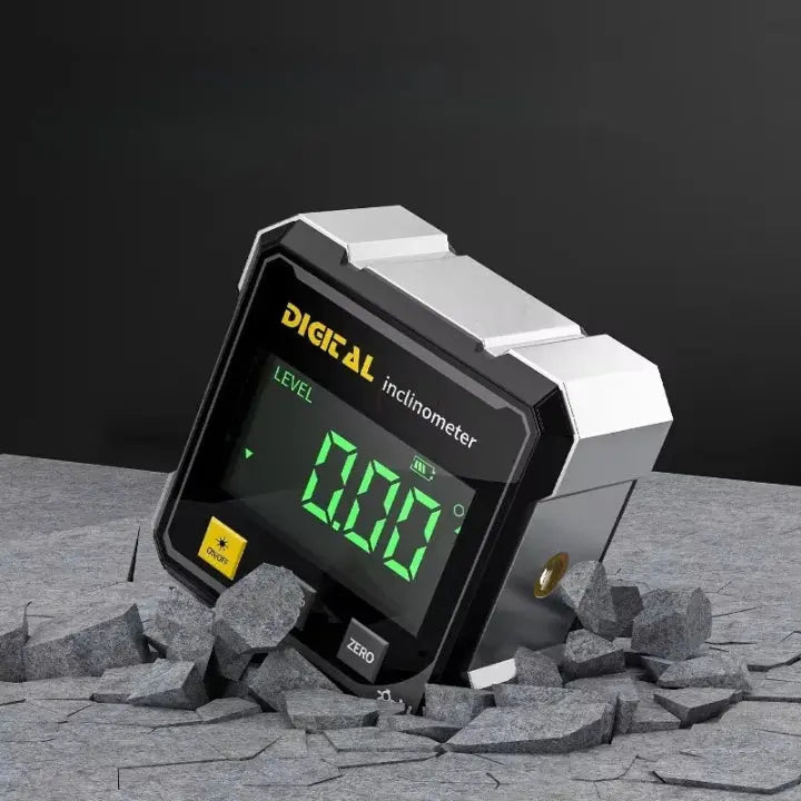 Digitale Neigingmeter Laserlijn Magnetvoet Aluminium