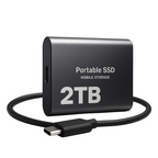 Externe SSD 2TB Aluminium Compact Hoge Snelheid