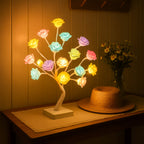 LED‑Bloemenboom met Warme Gloed en Rustige Binnenverlichting