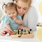Montessori Drukbord Met 27 LED-Lampjes Voor Interactief Leren