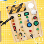 Montessori Drukbord Met 27 LED-Lampjes Voor Interactief Leren