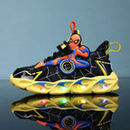 Kinder Sneakers Met LED Verlichting En Superheldenprint
