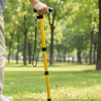 Aluminium Wandelstok met Ergonomische Greep en Verstelbare Hoogte