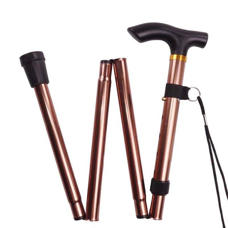 Aluminium Wandelstok met Ergonomische Greep en Verstelbare Hoogte