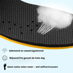 Verhogende Inlegzolen met Flexibele Zool voor Gesloten Schoenen