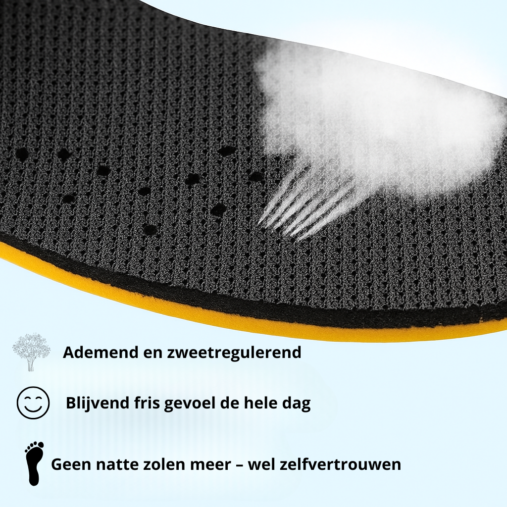 Verhogende Inlegzolen met Flexibele Zool voor Gesloten Schoenen