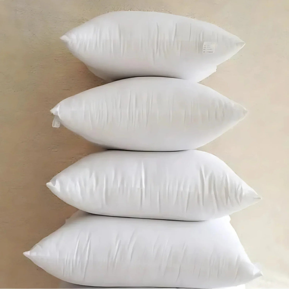 Bouclé Kussenhoes met Zachte Structuur en Minimalistische Vorm