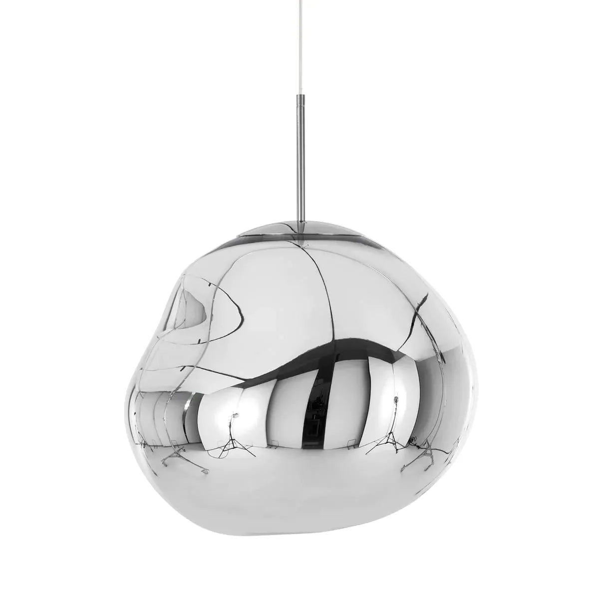 Organische Hanglamp met Warme Lichtgloed en Verstelbare Hoogte