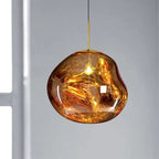 Organische Hanglamp met Warme Lichtgloed en Verstelbare Hoogte